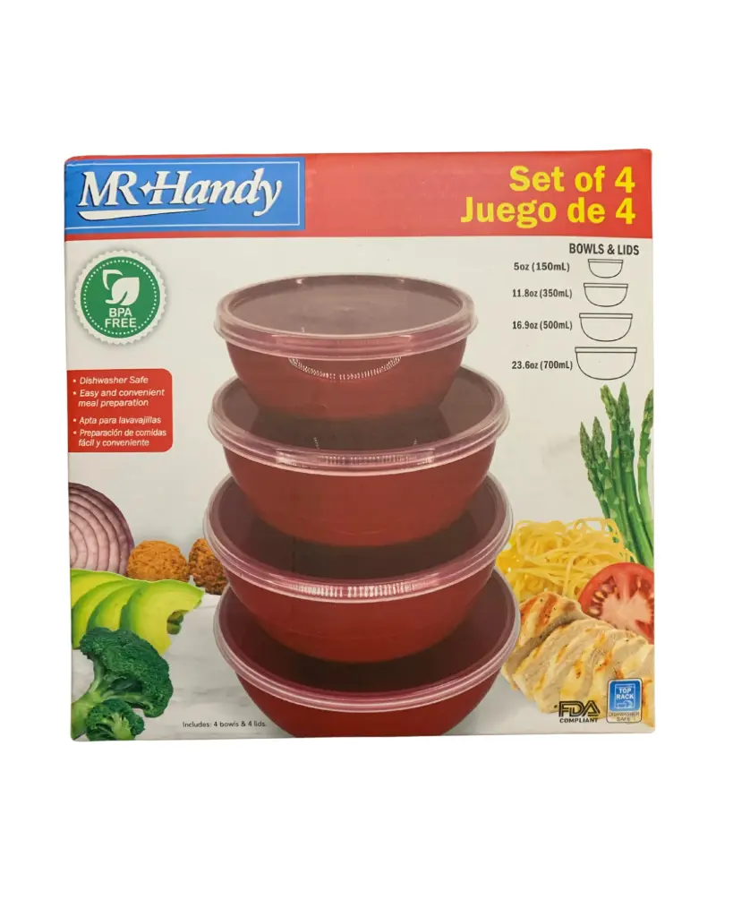 Set de recipientes 4PC - MrHandy