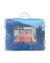 Edredón Azul\Celeste RoyalHome - Tamaño King.
