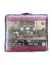 Set de Cobertores Para Sofá Burgundy Primavera Luxury