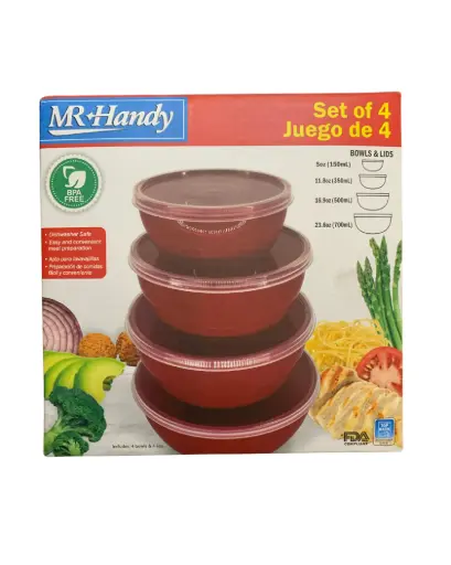 [00081] Set de recipientes 4PC - MrHandy