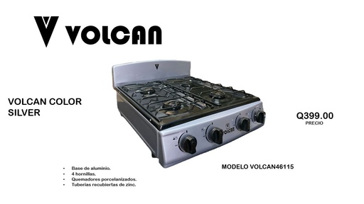 VOLCAN COLOR SILVER MODELO VOLCAN46115
