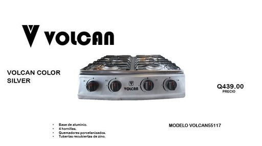 VOLCAN COLOR SILVER MODELO VOLCAN55117