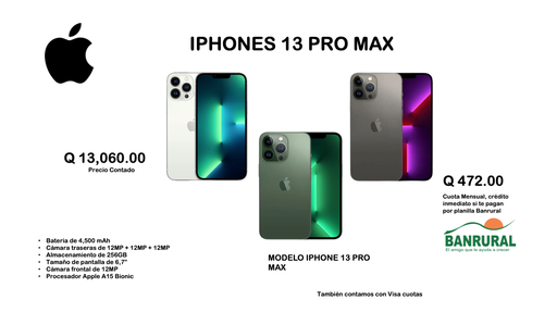 IPHONES 13 PRO MAX