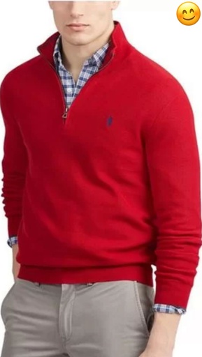 SUETER ROJO TOMMY S